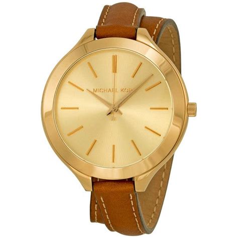 michael kors watch mk 2256|Michael Kors Runway Champagne Dial Tan Leather Ladies .